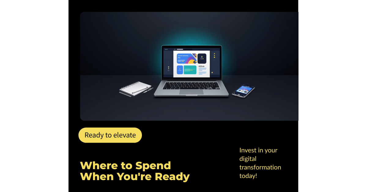 Where to spend your budget when you're ready: a fast, conversion-focused website, a few hours of professional SEO setup, and targeted Google Ads for urgent searches.