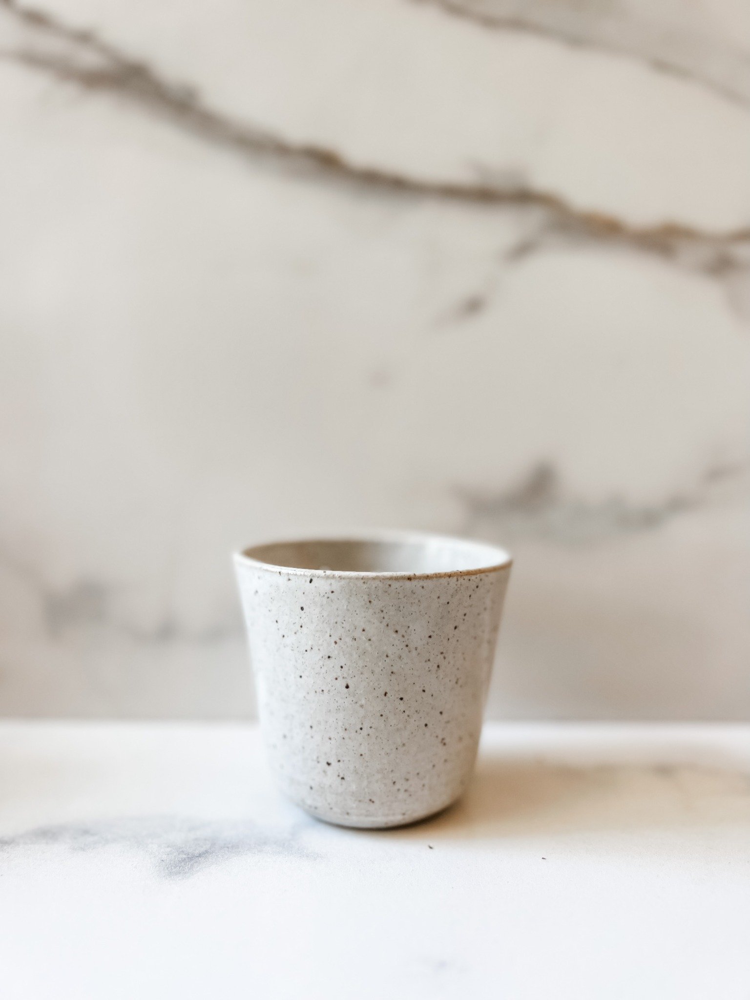 Handmade ceramic Cacao Ceremony Cup in Chief Peak Collection glaze, Ritual Ceramics