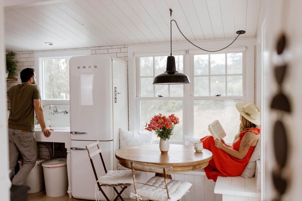 A quiet sunlit kitchen nook made for everyday rituals