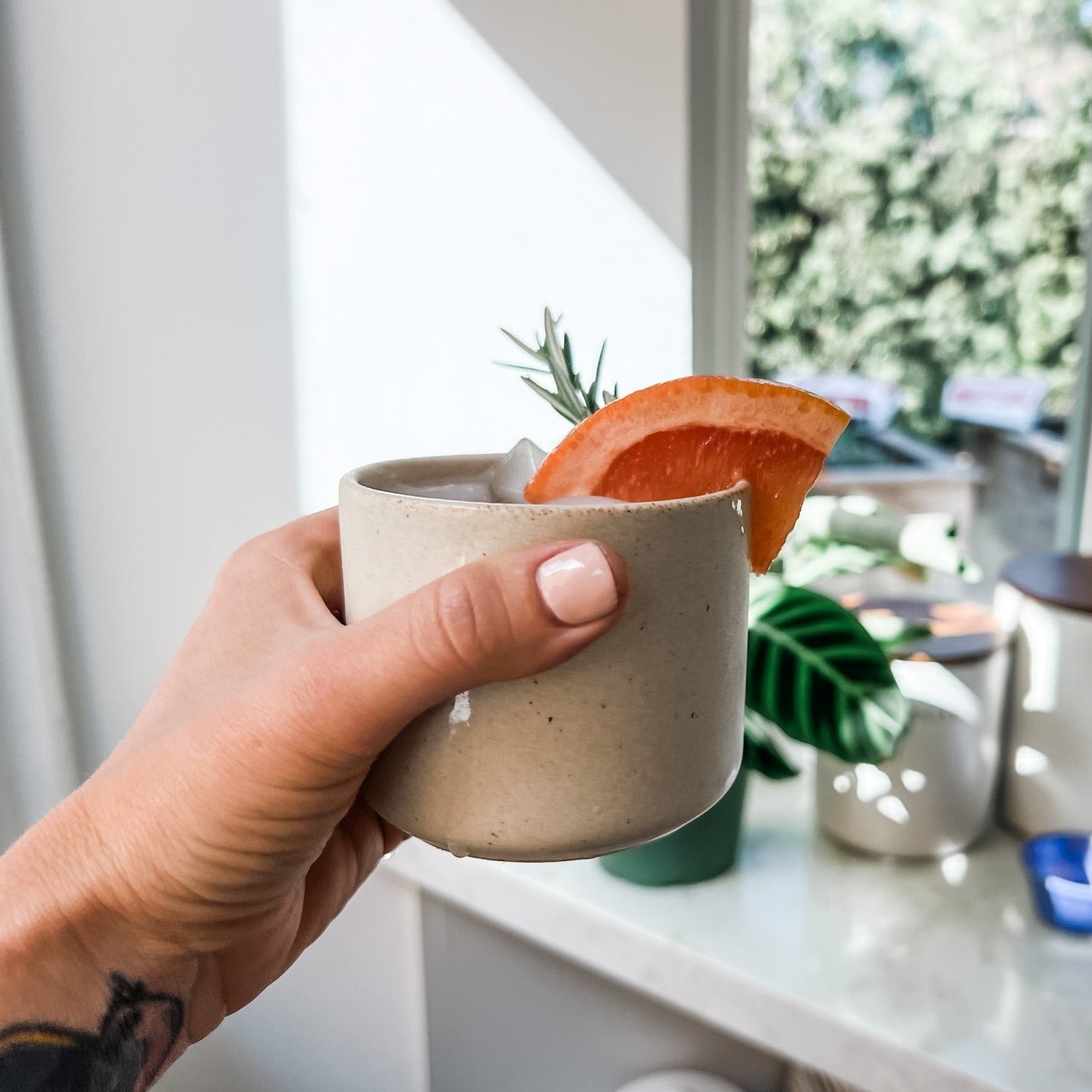 The Daily Ritual Cocktail Tumbler